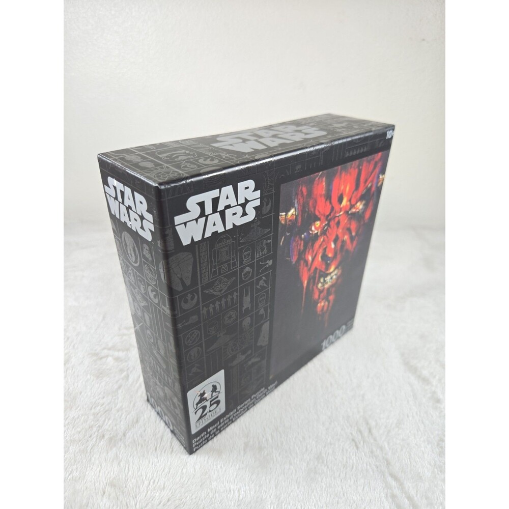 2024 Disney Parks Star Wars Phantom Menace Darth Maul Puzzle 1000 Piece Sealed!